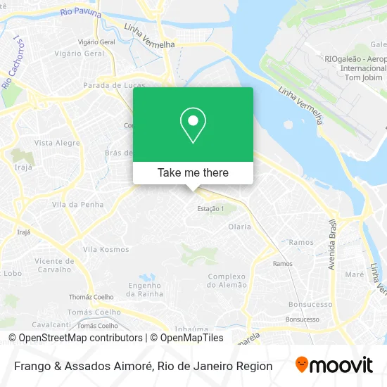 Frango & Assados Aimoré map