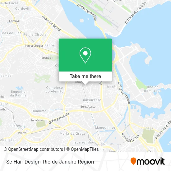 Sc Hair Design map