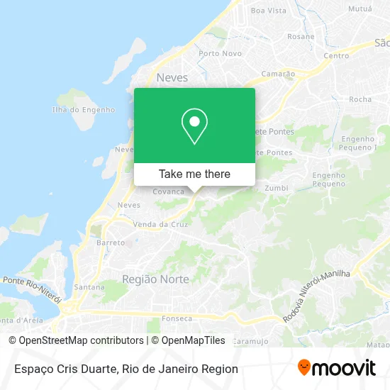Espaço Cris Duarte map