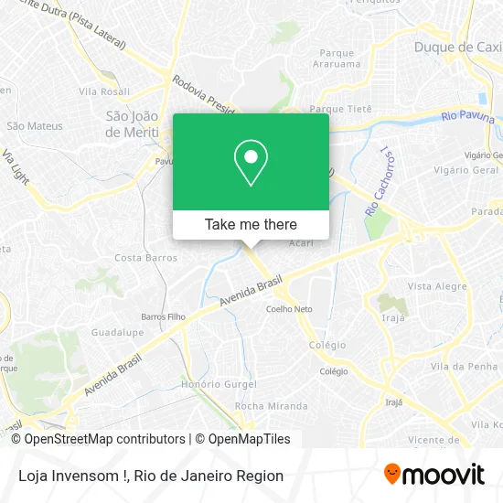 Loja Invensom ! map