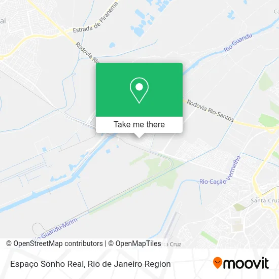 Espaço Sonho Real map