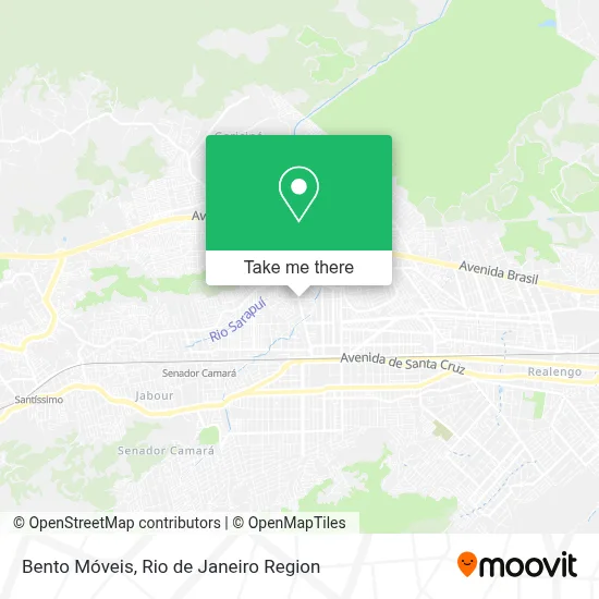 Bento Móveis map