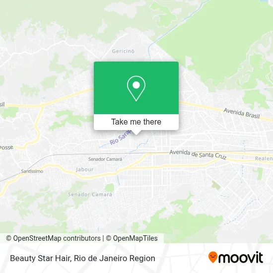 Beauty Star Hair map