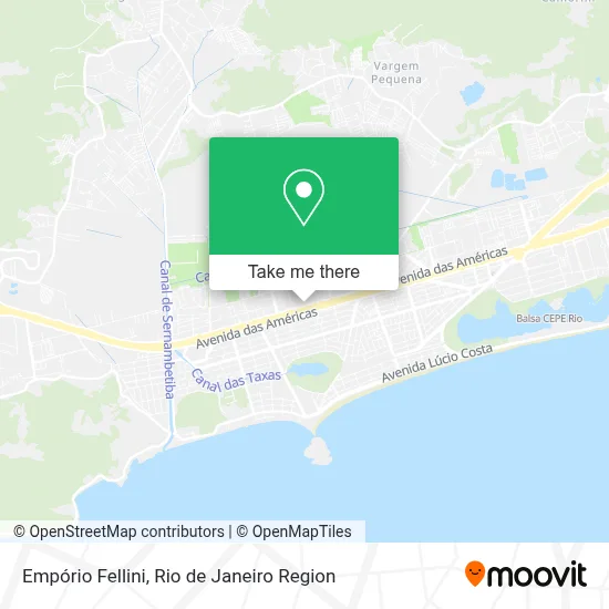 Empório Fellini map