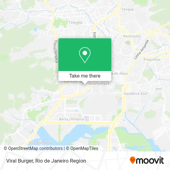 Viral Burger map
