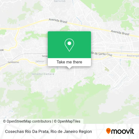 Cosechas Rio Da Prata map