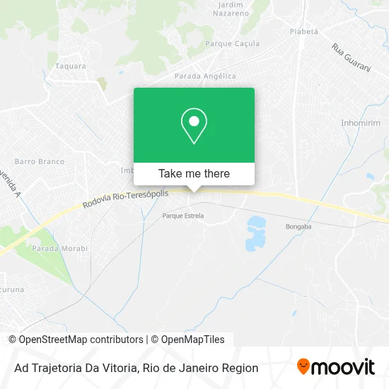 Ad Trajetoria Da Vitoria map