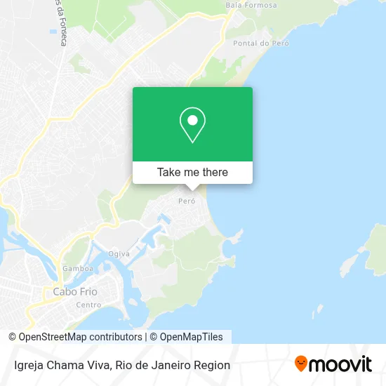 Igreja Chama Viva map