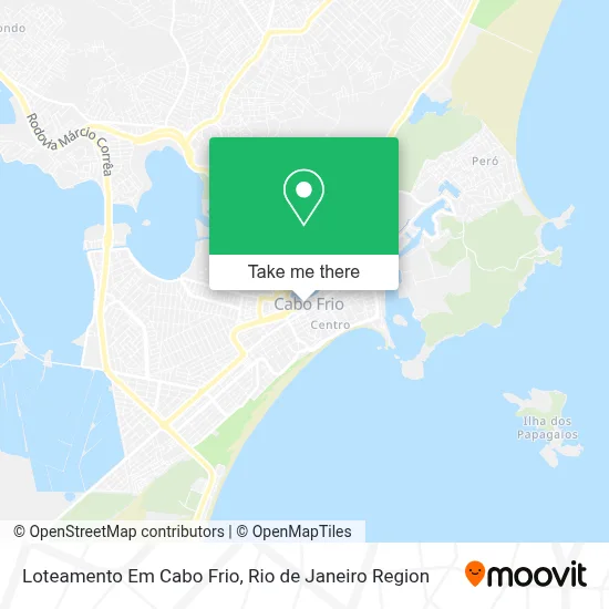 Loteamento Em Cabo Frio map