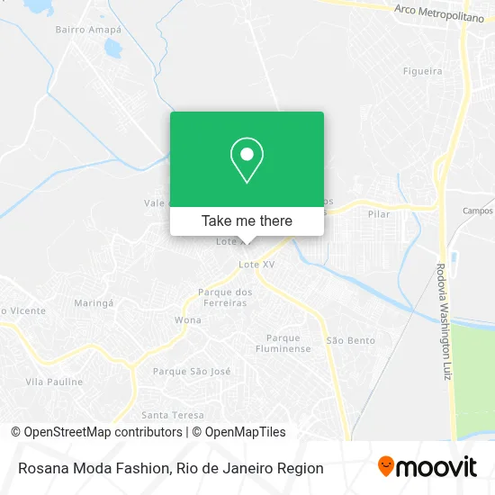 Rosana Moda Fashion map