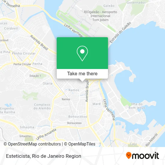 Esteticista map