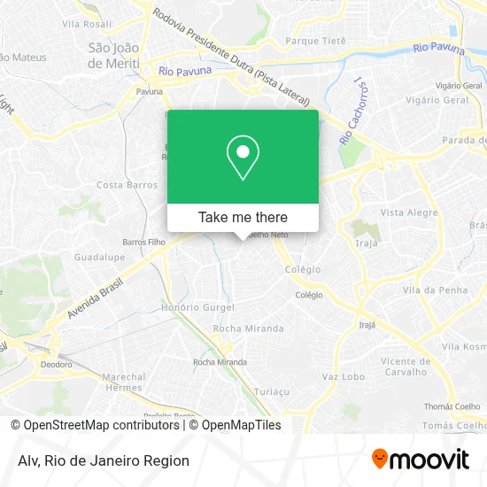 Alv map