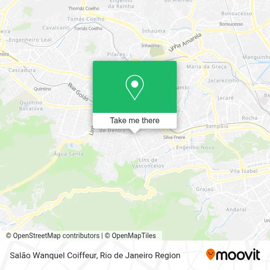 Salão Wanquel Coiffeur map
