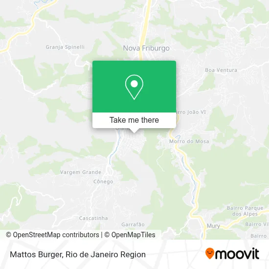 Mattos Burger map