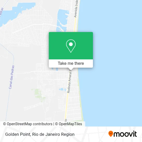 Golden Point map