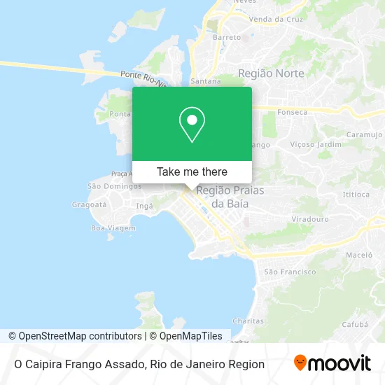 O Caipira Frango Assado map