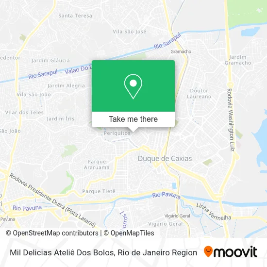 Mil Delicias Ateliê Dos Bolos map
