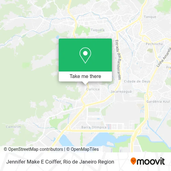 Jennifer Make E Coiffer map