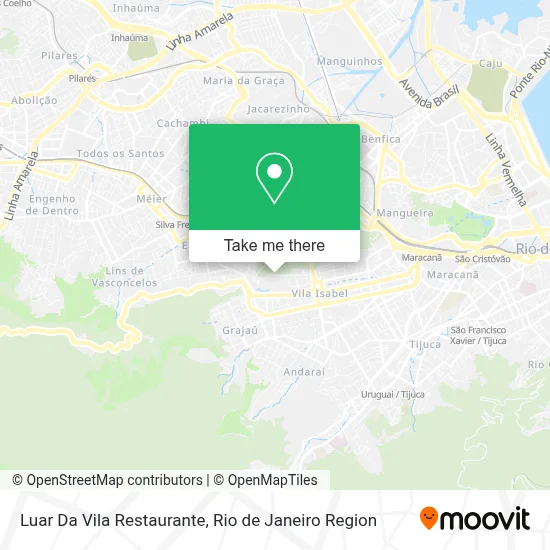Luar Da Vila Restaurante map