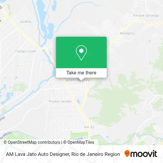 AM Lava Jato Auto Designer map