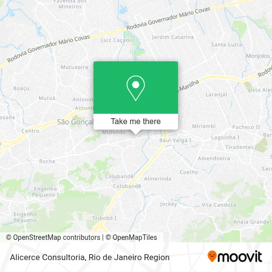 Alicerce Consultoria map