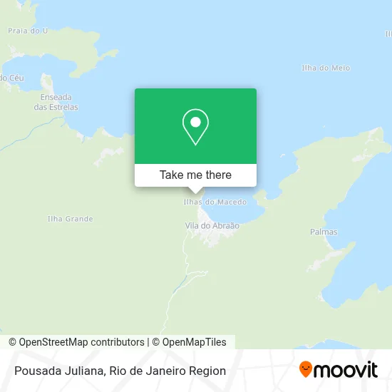 Pousada Juliana map