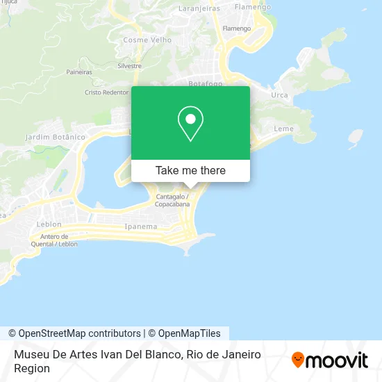 Museu De Artes Ivan Del Blanco map