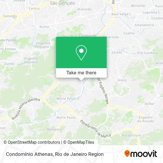 Condomínio Athenas map