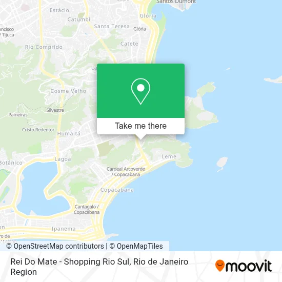 Rei Do Mate - Shopping Rio Sul map