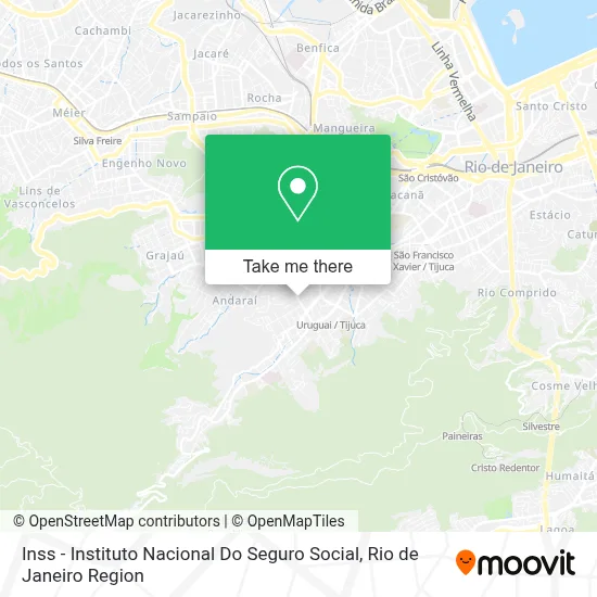 Inss - Instituto Nacional Do Seguro Social map