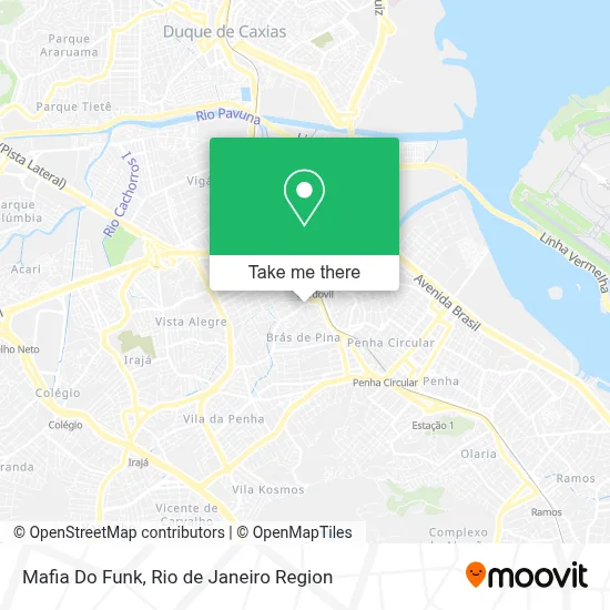 Mafia Do Funk map