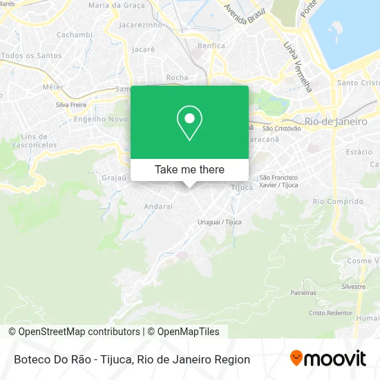 Boteco Do Rão - Tijuca map