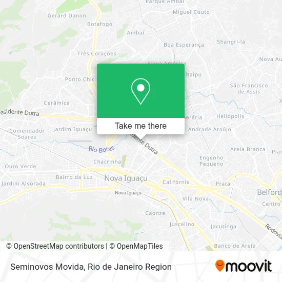 Seminovos Movida map