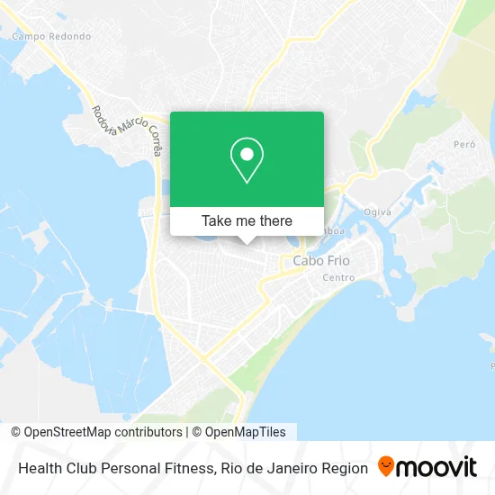 Health Club Personal Fitness map