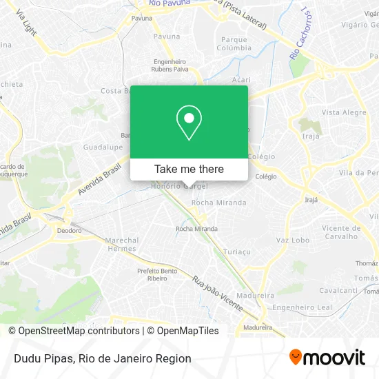 Dudu Pipas map