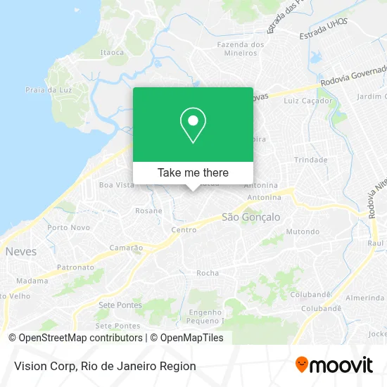 Vision Corp map