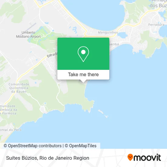 Suítes Búzios map