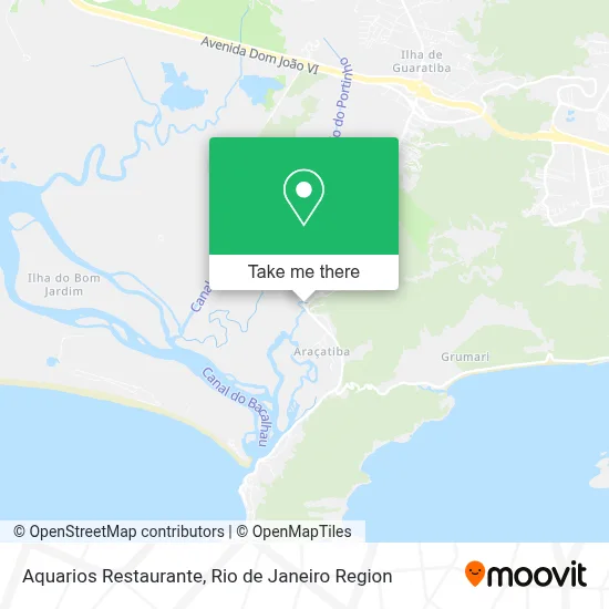 Aquarios Restaurante map