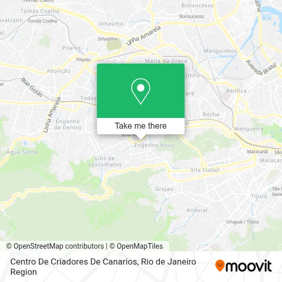 Centro De Criadores De Canarios map