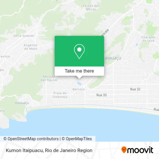 Kumon Itaipuacu map