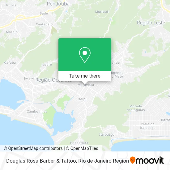 Douglas Rosa Barber & Tattoo map