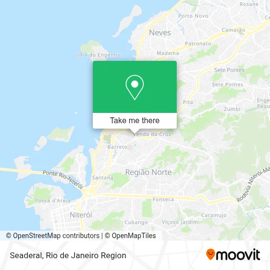 Seaderal map
