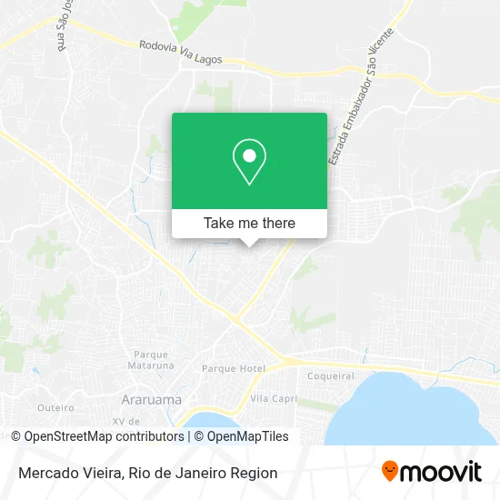 Mercado Vieira map