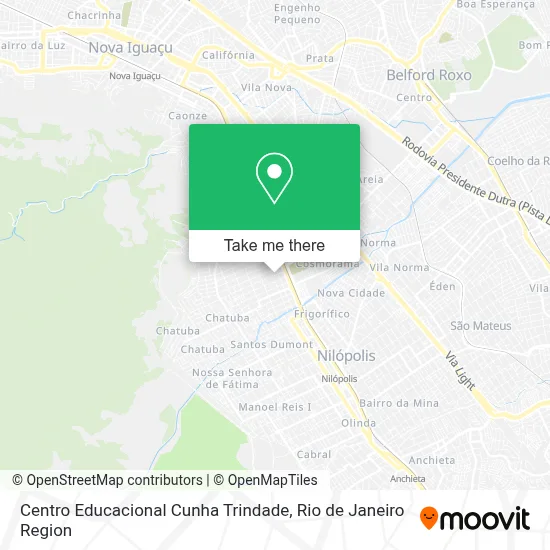 Centro Educacional Cunha Trindade map