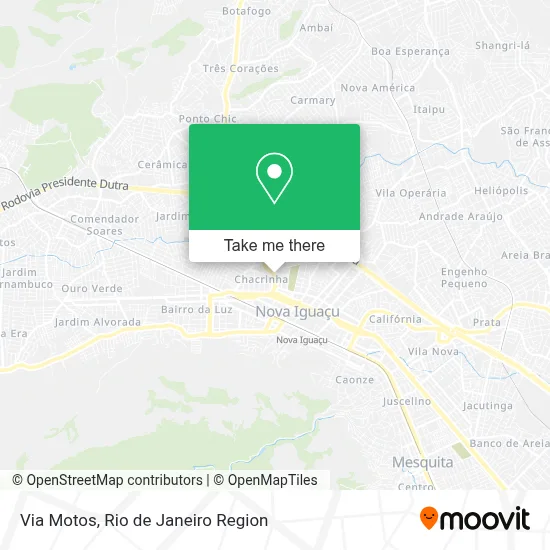 Via Motos map