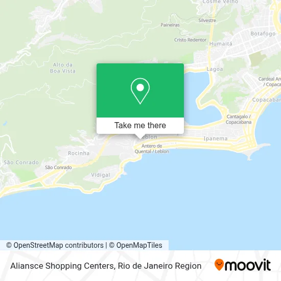 Aliansce Shopping Centers map
