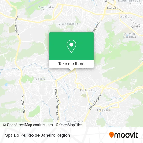 Spa Do Pé map