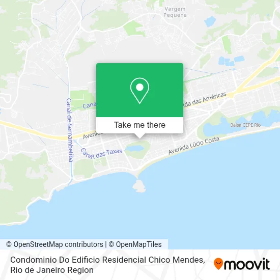 Condominio Do Edificio Residencial Chico Mendes map