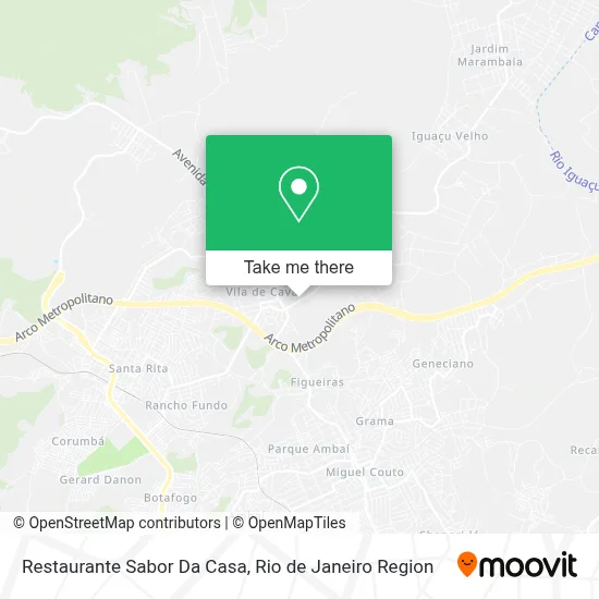 Restaurante Sabor Da Casa map