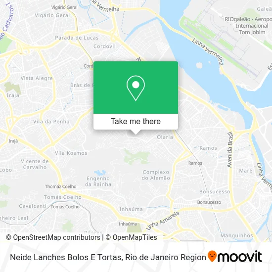 Neide Lanches Bolos E Tortas map